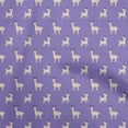thumbnail image 1 of oneOone Cotton Cambric Medium Purple Fabric Animal Fabric For Sewing Printed Craft Fabric By The Yard 56 Inch Wide, 1 of 5