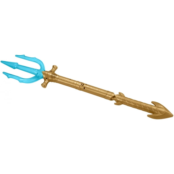 Aquaman Movie Trident With Sounds Phrases For Realistic Battle Play Walmart Com