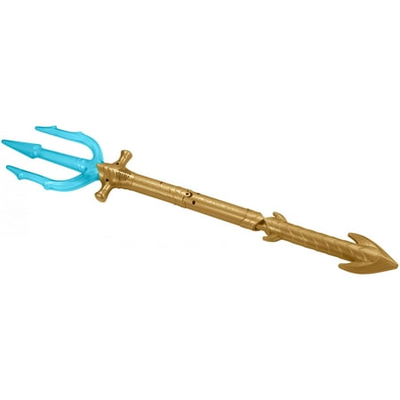 Aquaman Movie Deluxe Toy Trident Weapon With Sounds And Authentic ...