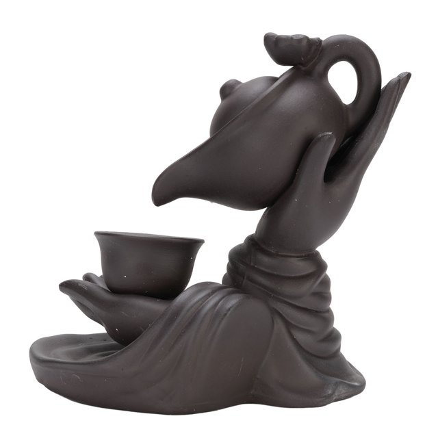 Incense Holder, Easy To Maintain Backflow Incense Holder Purple Sand for Meditation for Spa