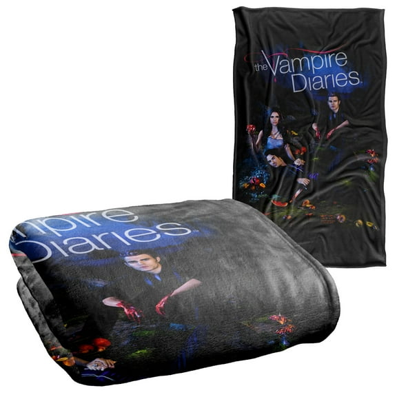 Vampire Diaries Tempted Silky Touch Super Soft Throw Blanket 36" x 58"
