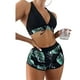 thumbnail image 2 of Ladies Floral Bikini Set Swimsuit Swimwear, 2 of 4