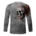 thumbnail image 4 of Tiweut Long Sleeve T Shirt for Men Graphic Printed Round Neck Retro Loose Pullover Tops, 4 of 4