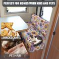 thumbnail image 5 of XYZCANDO Beautiful Chrysanthemum Pattern RV Dinette Cushion Covers Washable Camper Accessories Cute Universal Slip Covers for Loveseat Cushion Covers for Couches and Sofas Travel Trailer Accessories, 5 of 7