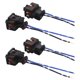 thumbnail image 2 of BRIGHTFUFU Enchufe del conector del inyector de combustible de la ranura del adaptador profesional de 4pcs para uso del conector del automóvil, 2 of 7