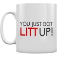 thumbnail image 1 of Taza You Just Got Litt Up, blanca, 325 ml Adepaton MZQ-0731, 1 of 6