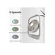 thumbnail image 2 of KENNEDE MINI FAN  Ventilador Portátil con luz y batería recargable, 2 of 7