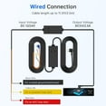 thumbnail image 6 of 11.5FT Type-C Dash Cam Hardwire Kit - Essential Accessory for 24-H Parking Surveillance, 12V-24V to 5V 3A Car Charger Cable with 4 Fuse Taps, Adjustable Low Voltage Protection, Suit for FFN Dash cam, 6 of 8