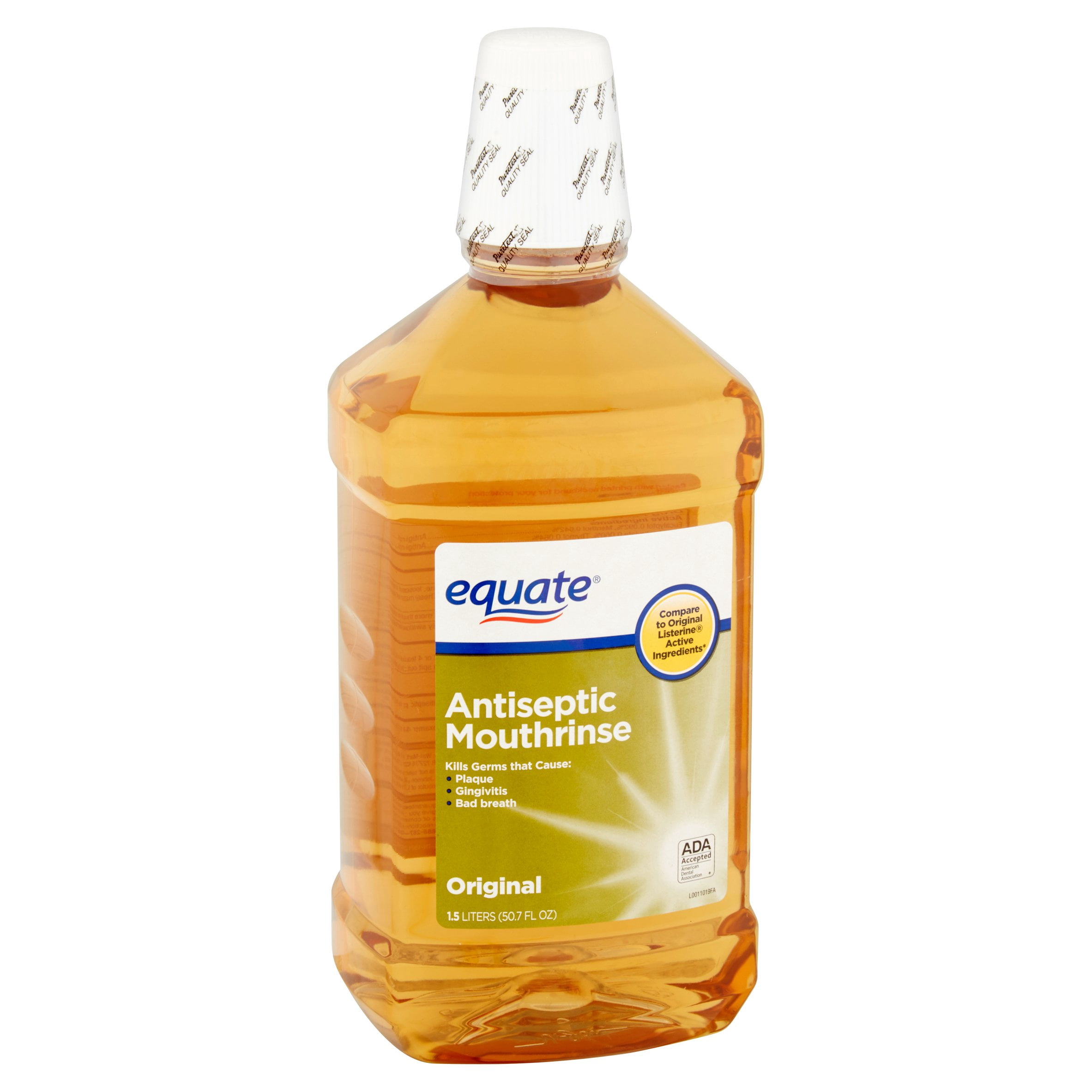 Equate Original Antiseptic Mouthrinse, 50.7 Fl Oz