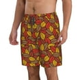 thumbnail image 2 of Naloa Fall Leaves Men's Beach Shorts, Surfing shorts, Swim trunks, Quick Dry Swim Trunks for Surfing Beach Fun - X-Large, 2 of 9