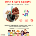 thumbnail image 6 of The Silicone Straw, 6 High Quality Food-Grade Silicone Straws, BPA Free, Thick & Reusable Soft Straws, Hard to Chip Straws, 6 of 7