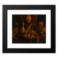 thumbnail image 2 of Andrea Previtali 17x15 Black Modern Framed Museum Art Print Titled - Saint Augustine Enthroned With&nbsp;Saint Anthony Abbot and Another Saint, 2 of 5