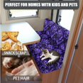 thumbnail image 6 of SCRAWLGOD Flame Skull Print RV Dinette Cushions Covers Elastic 2 Piece Set RV Dinette Booth Seat Slipcover Replacement Breathable Camper Booth Cushion Slipcover, 6 of 8