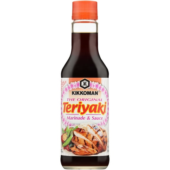 (3 Pack) Kikkoman Teriyaki Marinade & Sauce, 10 fl oz