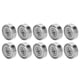 thumbnail image 4 of 10 piezas Rodamientos de bolas de acero inoxidable Accesorios para patinaje sobre ruedas de alta velocidad giratoria S627Z, 4 of 9