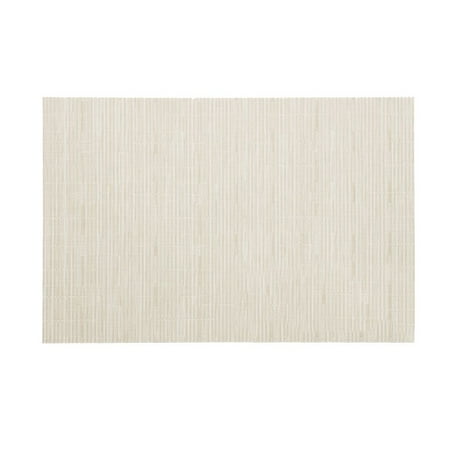 

Thinsont 1/6pcs Woven Placemat Kitchen Table Heat Resistant Non- for slip Mats Beige White 1pcs
