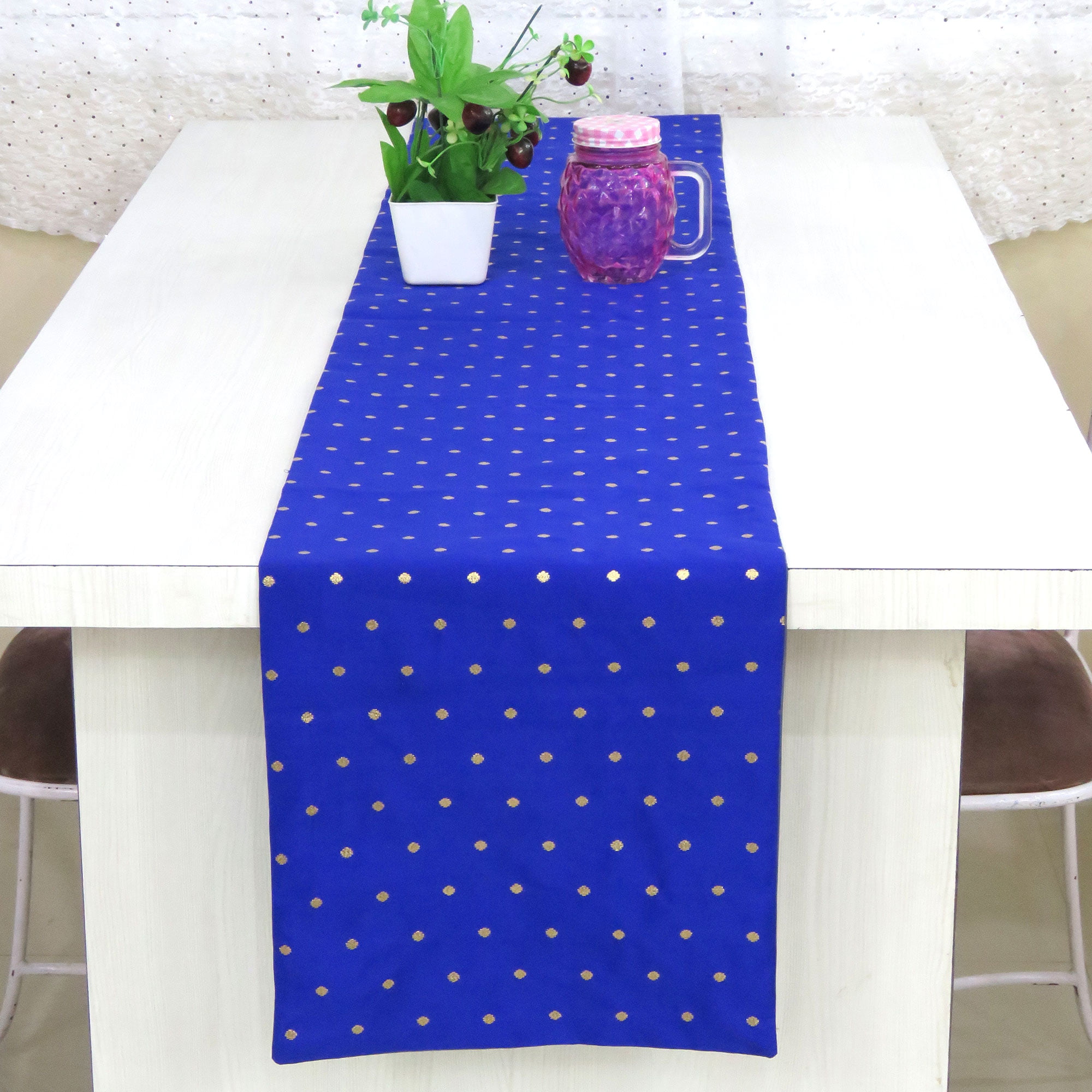 Brocade Table Runner Handmade Kitchen Dining Decorative Silk Tablecloth 12 X 72 