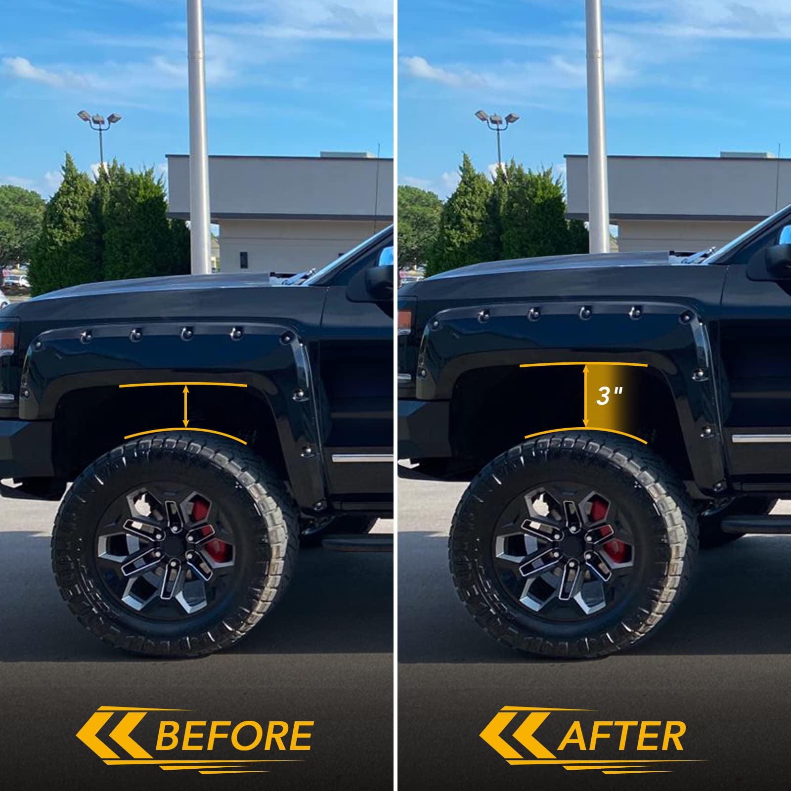 Furvclv 2" Ram 1500 Leveling Lift Kits - 2 Inch Front Strut Spacer Suspension Lift Kit Lift Spacers for 2006-2021 Ram 1500 (4WD Only), 2005-2011 Dakota (2WD Only), 2006-2009 Raider
