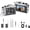 Black, variant on - Retro Digital Camera with 1. IPS Screen & 20MP Photos, Leather & Zinc Alloy Digicam for Travel, Vlog, Bag Charm, OTG Android(32G TF Card Include) (Black)