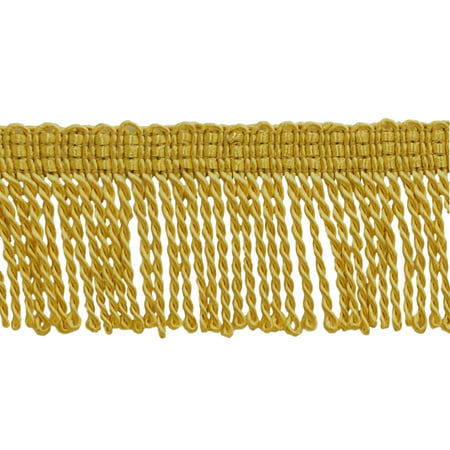 2 Inch Long  GOLD Thin Bullion Fringe Trim, Style# BFT2 Color: C4, Sold By the (Best Way To Sell Gold Bullion)