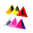 thumbnail image 4 of Paquete de 6 juguetes sensoriales de gel líquido para niños, juguetes antiestrés para todas las edades. Triángulo, 4 of 9