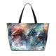 thumbnail image 2 of Fotbe Ink Style Wave Dragon Bolsa de Viaje para Playa - Resistente al Agua, Bolsa Tote de Gran Capacidad y Ligera con 7 Bolsillos para Mujeres y Hombres, 2 of 7