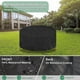 thumbnail image 4 of Gartenmbel Abdeckung Rund Schutzhlle Fr Gartentisch Wasserdicht Winddicht Uv-bestndiges 420d Oxford Gewebe Abdeckplane Abdeckhaube Fr Gartenmbel Mbels, 4 of 4
