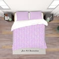 thumbnail image 1 of 3D púrpura Arroz Patrón Funda de edredón Set Ropa de cama Set Funda Nórdica Fundas de almohada Sf55, 1 of 3