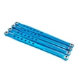 thumbnail image 1 of QualitChoice RCGOFOLLOW 4x Ensemble de Biellettes de Direction en Alliage d'Aluminium pour Voiture Rc 1/10 Gen7 Pièce de Voiture Rc Bleu, 1 of 6