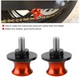 thumbnail image 3 of 2pcs 10mm Motorcycle CNC Rear Stand Swing Arm Spool Sliders Stand Swingarm Bobbins - Hard Anodized, CNC Machined, Durable, Stable and Reliable, Various Colors Available,, 3 of 8