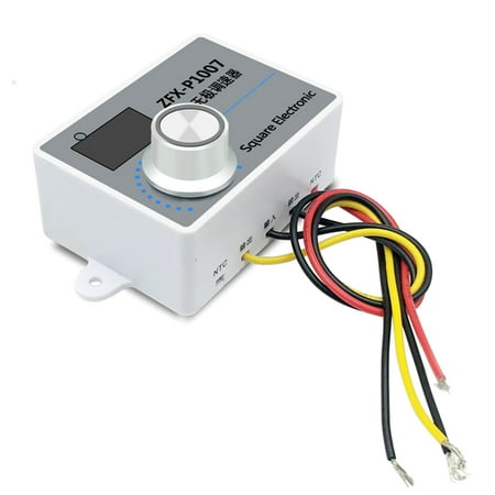 

Docooler ZFX-P1007 Digital Display Speed Controller Waterproof High Power Motor Speed Regulator Stepless Control Switch Speeder