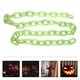 thumbnail image 2 of KAKOWELY Cadena de Halloween que brilla en la oscuridad, cadena decorativa para fiestas, cadena luminosa, accesorio de Halloween, 2 of 4