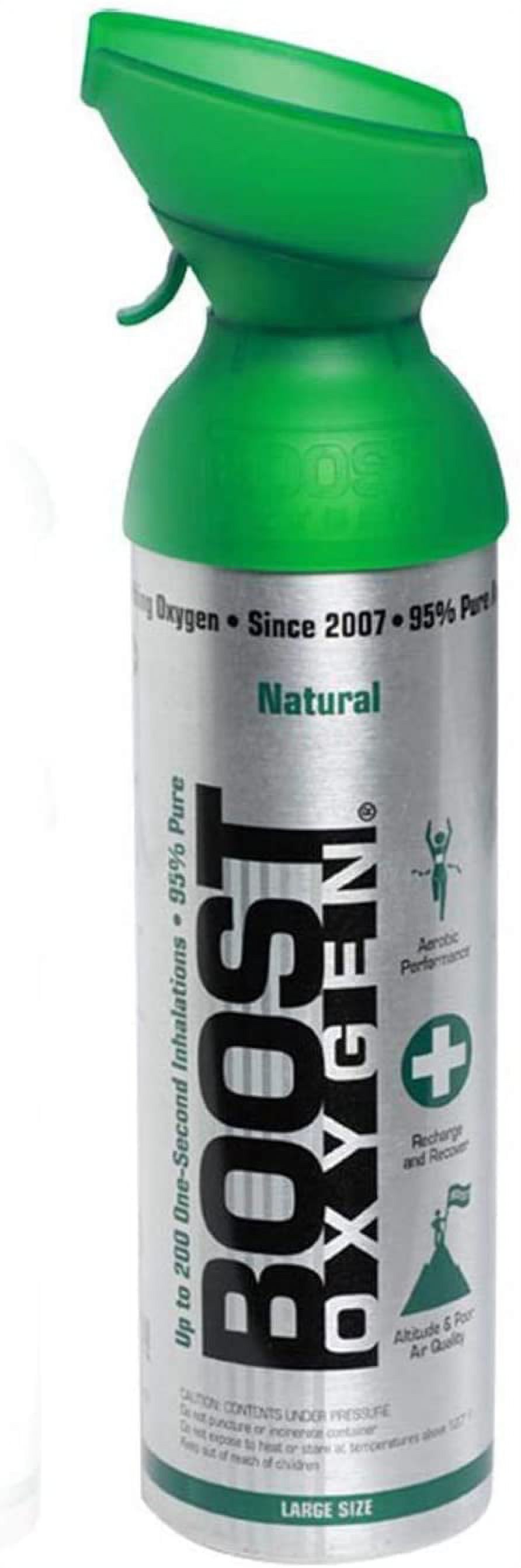 Boost Oxygen Supplemental Oxygen To Go AllNatural Respiratory