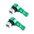 thumbnail image 3 of Tire Valve Stem 90 Degree Tire Valve Stem 2pcs 11.3mm Universal Motorcycle Aluminum Wheels Tire Valve Stems Caps 90 Degree Green ANGGREK Tire Valve Caps, 3 of 3