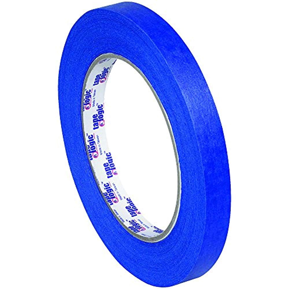 Tape Logic 3000 Blue Painter's Tape 1/2" x 60 Yard (72 Roll/Case)
