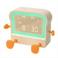thumbnail image 1 of Luz de Noche Toast, Despertador Digital, Lámpara de Noche, Temporizador de Cuenta Atrás, Lámpara de Apagado Automático, Reloj Marrón para Dormitorio., 1 of 5