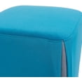 thumbnail image 3 of Homebeez Modern Velvet Ottoman,Comfortable Footrest Stool Bench for Entryway Living Room Bedroom, 3 of 9