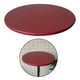thumbnail image 4 of Cubierta de de poliéster de Color sólido te impermeable ajustada forma forma forma 23 pulgad diámetro rojo perfecl mantel redondo, 4 of 8