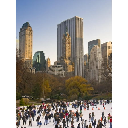 Central Park, Wollman Icerink, Manhattan, New York City, USA Print Wall Art By Alan (Best City Parks In Usa)