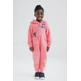 thumbnail image 2 of Sesame Street Abby Cadabby Cozy Sherpa Zip Up Cosplay Costume Coverall Newborn to Toddler, 2 of 5