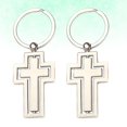 thumbnail image 3 of 2. Bolsa de Jesús Hänge Nyckelhållare Hänge Krucifix Nyckelring Cross Nyckelring brillar Electrónica, 3 of 4