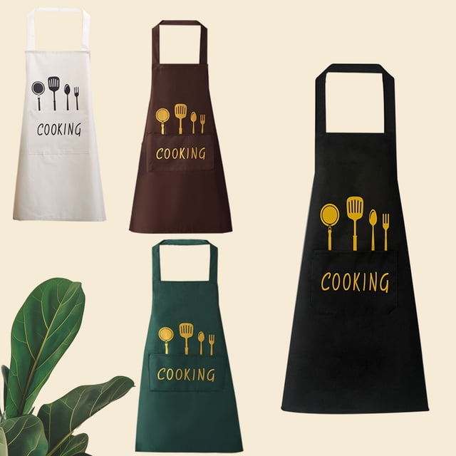 Vaidha Wipable Apron Suitable For Women's Fashionable Home Kitchen Cute Japanese Cooking Apron Work Clothes