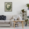 thumbnail image 2 of Stupell Industries Fancy Lace White Flowers Black Framed Giclee Art, design by Nan, 20 x 16, 2 of 8