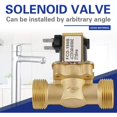 thumbnail image 4 of Válvula Solenoide Eléctrica G3/4 Entrada de Agua 2 Vías N/C AC Normalmente Cerrada 220/240V FCD-180B esquí esquí Gafas de esquí, 4 of 5