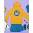 thumbnail image 3 of Comic Style Pizza Hoodie Juniors -Image by Shutterstock,  Medium, 3 of 4