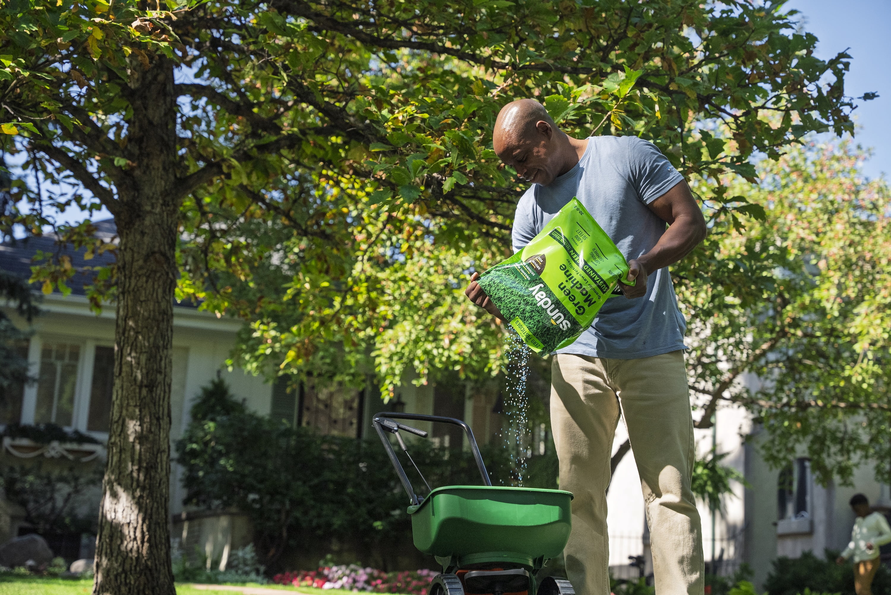Sunday Green Machine Premium Granular Lawn Fertilizer, 4,000 Sq. ft. 12lbs