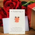 thumbnail image 3 of Little Pocket Hug Frog Token,Pocket Hug Heart with Greeting Cards,Thinking of You Gifts,Adorable Encouragement Greeting Card with Frog Ornaments,Keepsake Gift for Him Her Y5U3, 3 of 5