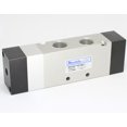 thumbnail image 1 of 5 Ports 4 Way 3 Position CLOSED Center Valve 1/2" NPT DIN Connector Double Solenoid AC 220V, 1 of 1