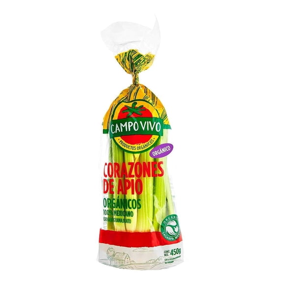 Corazones de apio orgánicos Campo Vivo 450 g