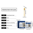 Frosted Glass Paint for Window Privacy Paint, Waterproof & UV Resistant